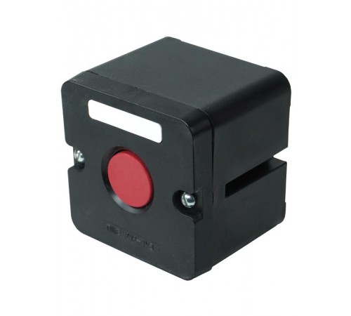 ПКЕ 212-1 У3, 10А, 660В, 1 элемент, красный цилиндр, накладной, IP40, пост управления (ЭТ)  ET519065  Электротехник