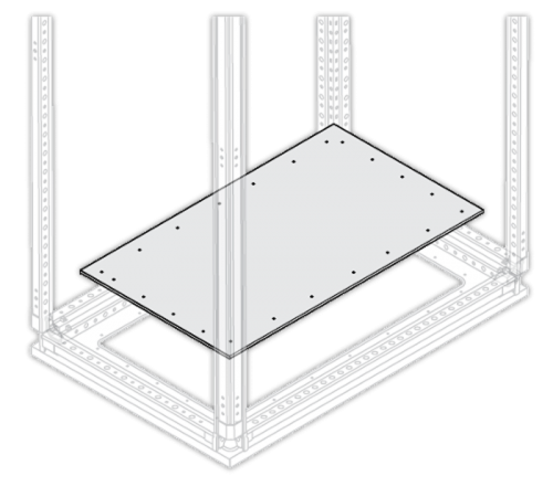 Фланец кабельного ввода глухой W250/D7001STQ007657A0000  ABB