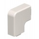 Крышка плоского угла кабельного канала WDK 15x30 мм (ПВХ,кремовый) (WDK HF15030CW)  6161219  OBO Bettermann