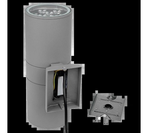 Светильник светодиодный архитектурный PWL-300110/30D 2x9w 6500K GR IP65 230V/50Hz  .2857941B  JAZZWAY