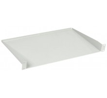 19" консольная полка глубиной 280мм, 1U, серая  RS35-280M  ITK