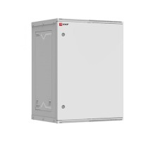 Шкаф телекоммуникационный настенный разборный 15U (600х350) дверь металл, Astra A серия EKF Basic  ITB15M350D  EKF