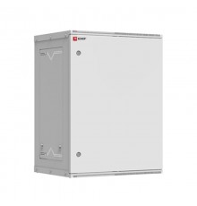 Шкаф телекоммуникационный настенный разборный 15U (600х350) дверь металл, Astra A серия EKF Basic  ITB15M350D  EKF
