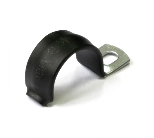 Скоба металлическая однолапковая с полимерным покрытием СМО-П d19-20 мм (100 шт/уп)  PR08.6008  Промрукав