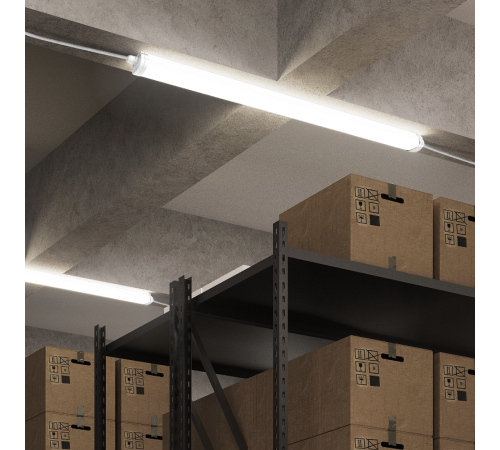 Светильник светодиодный промышленный линейный 36Вт 2500lm 6500К IP65 1170*60*55мм мат. с возм. соед. в линию  843425336  Gauss