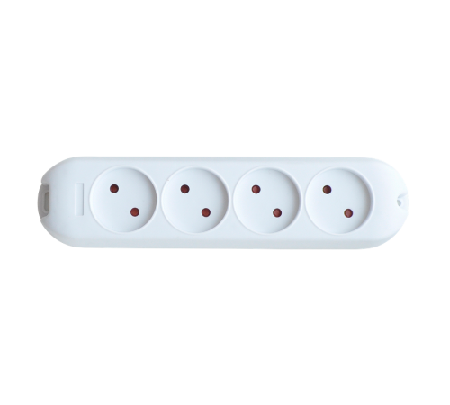 Колодка 4N-SMART четырехместная 10А 5240  4690612010458  IN HOME