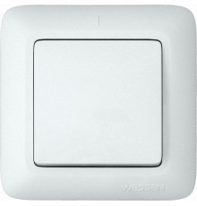 ПРИМА С/У Белый Выключатель 1-клавишный 10А (в сборе) (опт.упак.)  VS1U-116-B  Schneider Electric