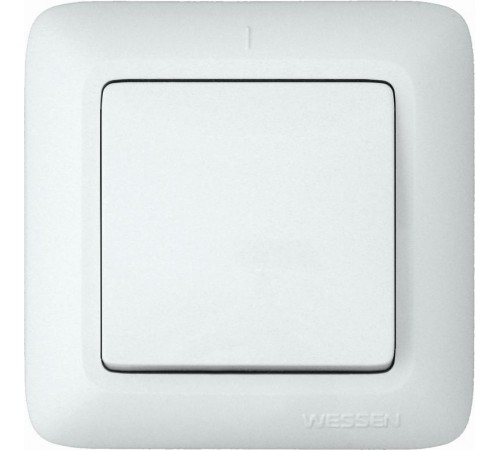 ПРИМА С/У Белый Выключатель 1-клавишный 10А (в сборе) (опт.упак.)  VS1U-116-B  Schneider Electric