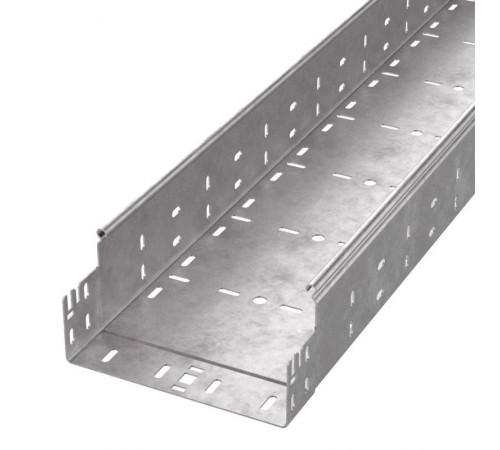 Лоток перфорированный Профи HDZ 200х100х6000 (1,0 мм) (12 м/уп)  PR16.13181  Промрукав