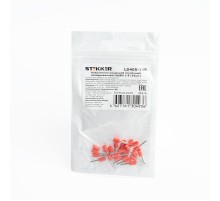 Наконечник штыревой втулочный изолированный НШВИ 1-8, LD405-108 (DIY упаковка 25 шт)  39376  STEKKER
