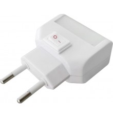 Ночник светодиодный NLE 09-LW белый с выключателем 230В  4690612028880  IN HOME