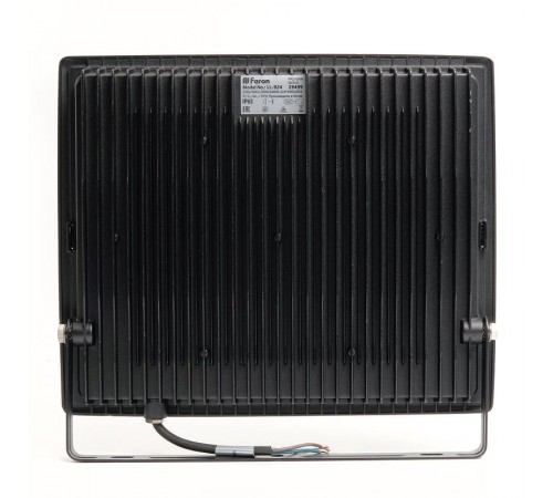 Прожектор светодиодный LL-924 200W 6400K IP65 AC220V/50Hz, черный 346*439*56 мм  29499  Feron