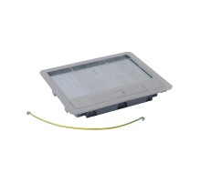 Крышка для напольной коробки нерж.12/18М  088004  Legrand