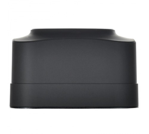 GLORY Розетка 4-местная с з/к без з/ш о/у 16А РС24-3-ХЧм черный матовый  ERH41-K02M-16  IEK