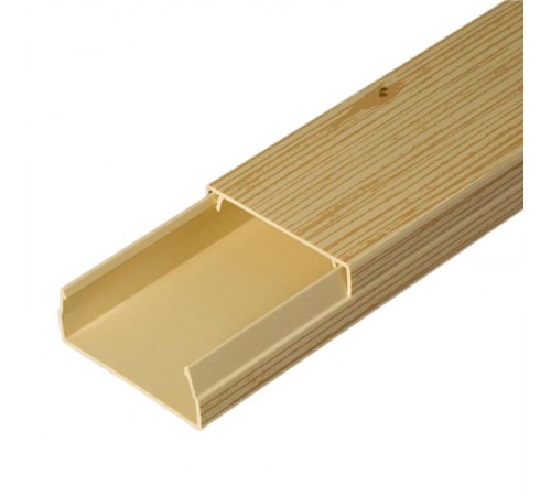 Кабель-канал сосна 2-й замок 40х16 (56м/уп)  PR.025439  Промрукав