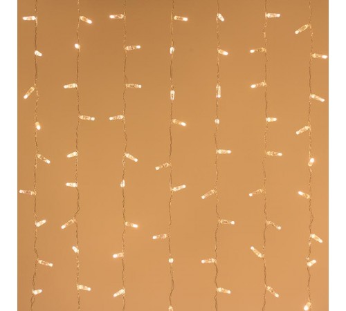 Светодиодная гирлянда ARD-CURTAIN-CLASSIC-2000x9000-CLEAR-2200LED Warm (230V, 120W)  024875  Arlight