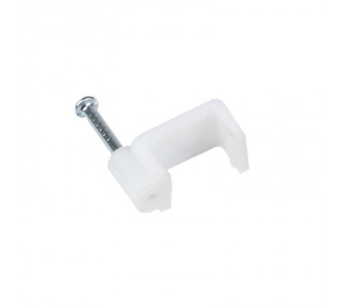 Скоба крепежная квадратная (плоская) (10мм.) (50шт.) EKF PROxima  plcn-ss-10  EKF