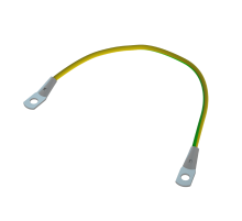 Проводник заземляющий универсальный М8 L=300 (медный провод с наконечниками)  PZU M8-300  КМ-профиль