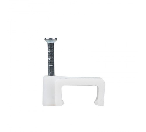 Скоба крепежная квадратная (плоская) (10мм.) (50шт.) EKF PROxima  plcn-ss-10  EKF