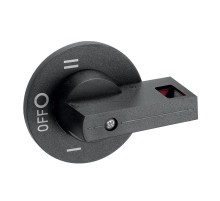 Выносная поворотная рукоятка - IP 65 - для DCX-M от 40 до 160 А - чёрная  431140  Legrand