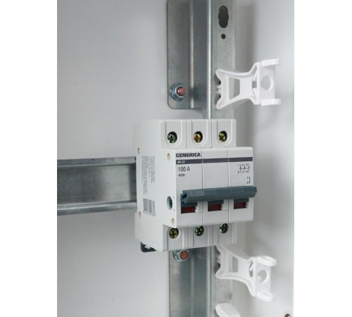 Выключатель нагрузки модульный (мини-рубильник) ВН-32 3Р 100А  MNV15-3-100  GENERICA