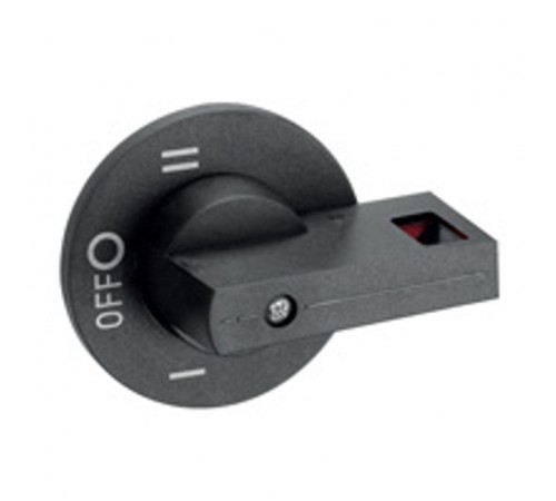 Выносная поворотная рукоятка - IP 65 - для DCX-M от 40 до 160 А - чёрная  431140  Legrand