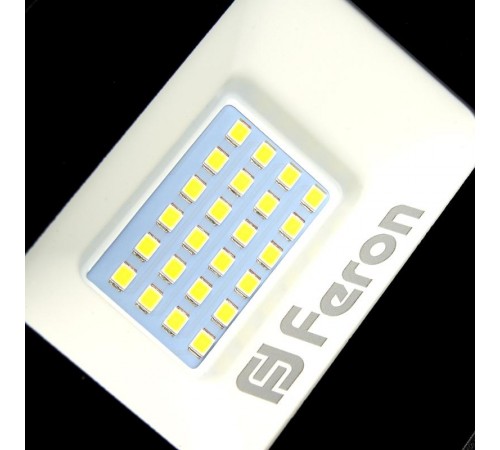 Прожектор светодиодный с датчиком LL-907 IP44 30W 6400K  29557  Feron