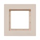 1 - местная рамка, IP44, кремовая, пластик Эпика  UP1-FPI-01-44 EKF