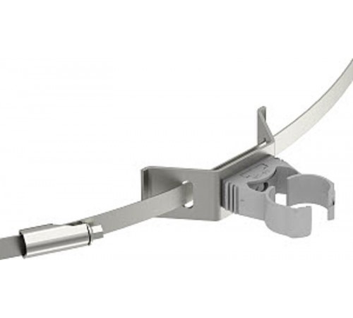 Держатель изолированного токоотвода, с хомутным креплением (isCon HS 26 PA)  5408066  OBO Bettermann