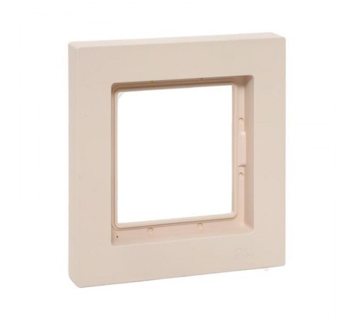1 - местная рамка, IP44, кремовая, пластик Эпика  UP1-FPI-01-44 EKF