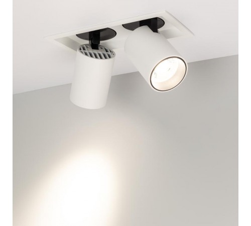 Светильник LTD-PULL-S110x210-2x10W Day4000 (WH, 24 deg, 230V) (Arlight, IP20 Металл, 5 лет)  031361  Arlight