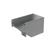 Угол вертикальный внешний L 100х200 мм с разворотом трассы на 90 град "ПЛЮС"  VLPDplus90-100-200-L  КМ-профиль