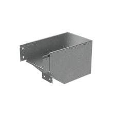 Угол вертикальный внешний L 100х200 мм с разворотом трассы на 90 град "ПЛЮС"  VLPDplus90-100-200-L  КМ-профиль