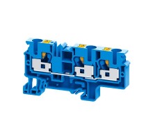 Клемма с 3-мя контактами push-in OptiClip СP-10-TRIPLET-I-BU-синий  331853  КЭАЗ
