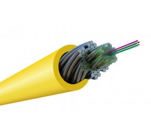 FO-AWS1-IN-9-1-LSZH-YL Кабель волоконно-оптический 9/125 (G.652D)одномодовый, 1 волокно, супергибкий, бронир., нг(А)-HF, желтый  448684  Hyperline