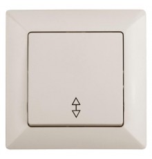 4-103-02 Intro Переключатель, 10А-250В, СУ, Solo, сл.кость  Б0043278  Intro