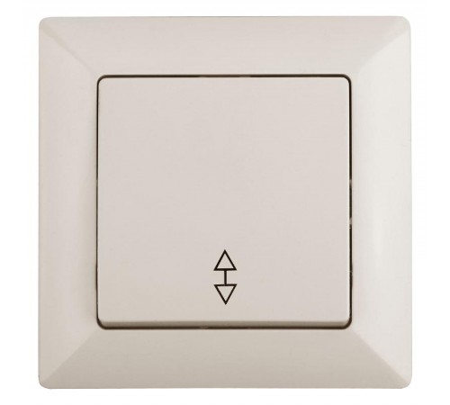 4-103-02 Intro Переключатель, 10А-250В, СУ, Solo, сл.кость  Б0043278  Intro