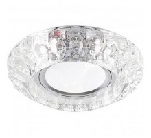 Светильник встраиваемый с LED подсветкой CD987 потолочный MR16 G5.3 прозрачный  32664  Feron