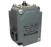 ВПК-2110-БУ2, толкатель, IP67, выключатель путевой (ЭТ)  ET511606  Электротехник