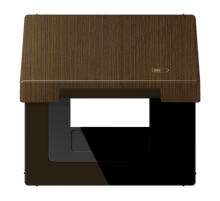 Рамка с подпружиненной крышкой для USB-механизмов, с центральной платой ME2990KLUSBAT Jung