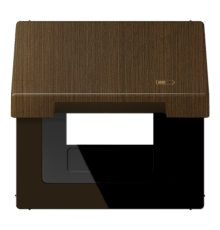 Рамка с подпружиненной крышкой для USB-механизмов, с центральной платой ME2990KLUSBAT Jung