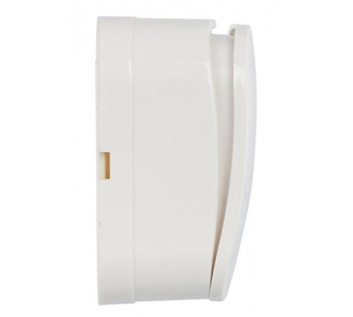 GLORY белый Выключатель 1-клавишный О/У 10А ВС20-1-0-ХБ  EVH10-K01-10  IEK