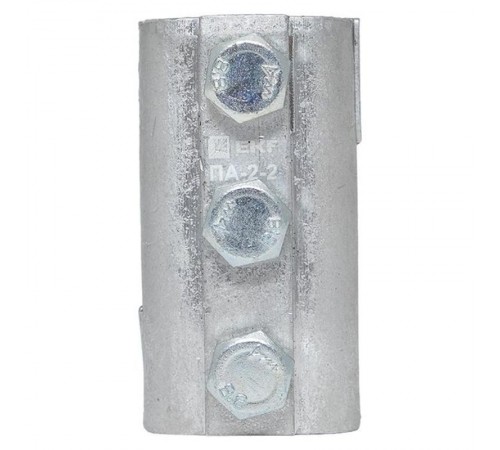 Зажим соединительный плашечный 3 болта М6 (D провода 9,6...11,4 мм) ПА-2-2 PROxima  pa-2-2  EKF