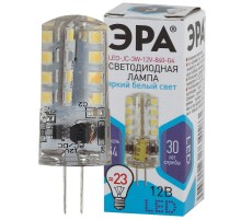 Лампа светодиодная LED-JC-3W-12V-840-G4  Б0033194  ЭРА