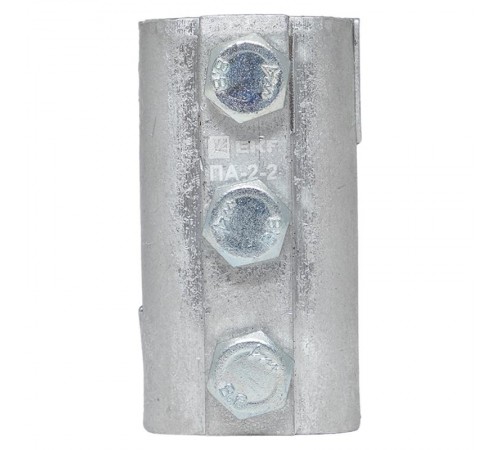 Зажим соединительный плашечный 3 болта М6 (D провода 9,6...11,4 мм) ПА-2-2 PROxima  pa-2-2  EKF