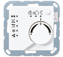 KNX-регулятор с ручкой для установки температуры; белый A2178TSWW Jung