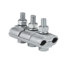 Зажим соединительный плашечный 3 болта М6 (D провода 9,6...11,4 мм) ПА-2-2 PROxima  pa-2-2  EKF