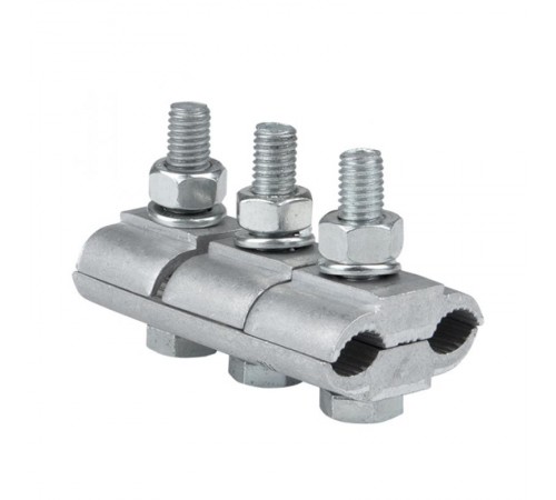 Зажим соединительный плашечный 3 болта М6 (D провода 9,6...11,4 мм) ПА-2-2 PROxima  pa-2-2  EKF