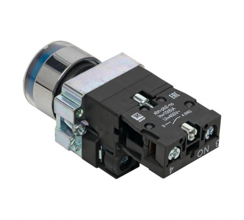 Кнопка BW61 с подстветкой 24В синяя NO PROxima  xb2-bw61-24  EKF