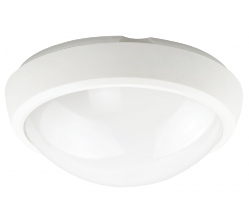 Светильник светодиодный пылевлагозащищенный для ЖКХ ДПБ PBH-PC-RA 8Вт 4000К IP65 белый круг опал  1024589  Jazzway